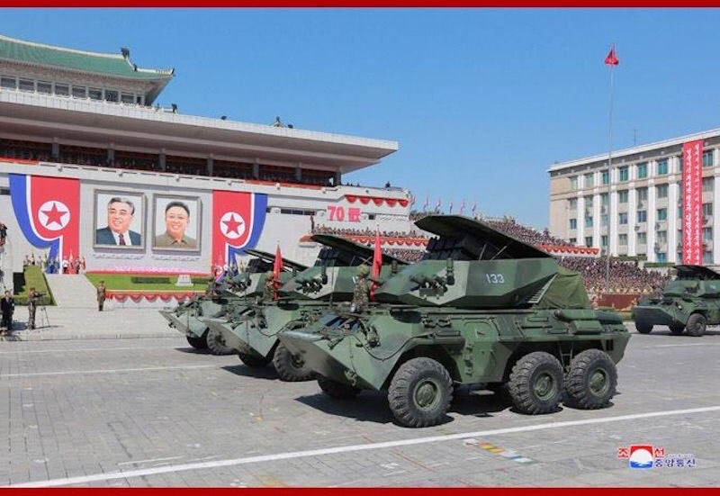 Bulsae-4 (M-2018) North Korean 6x6 Anti-Tank Missle System (C)